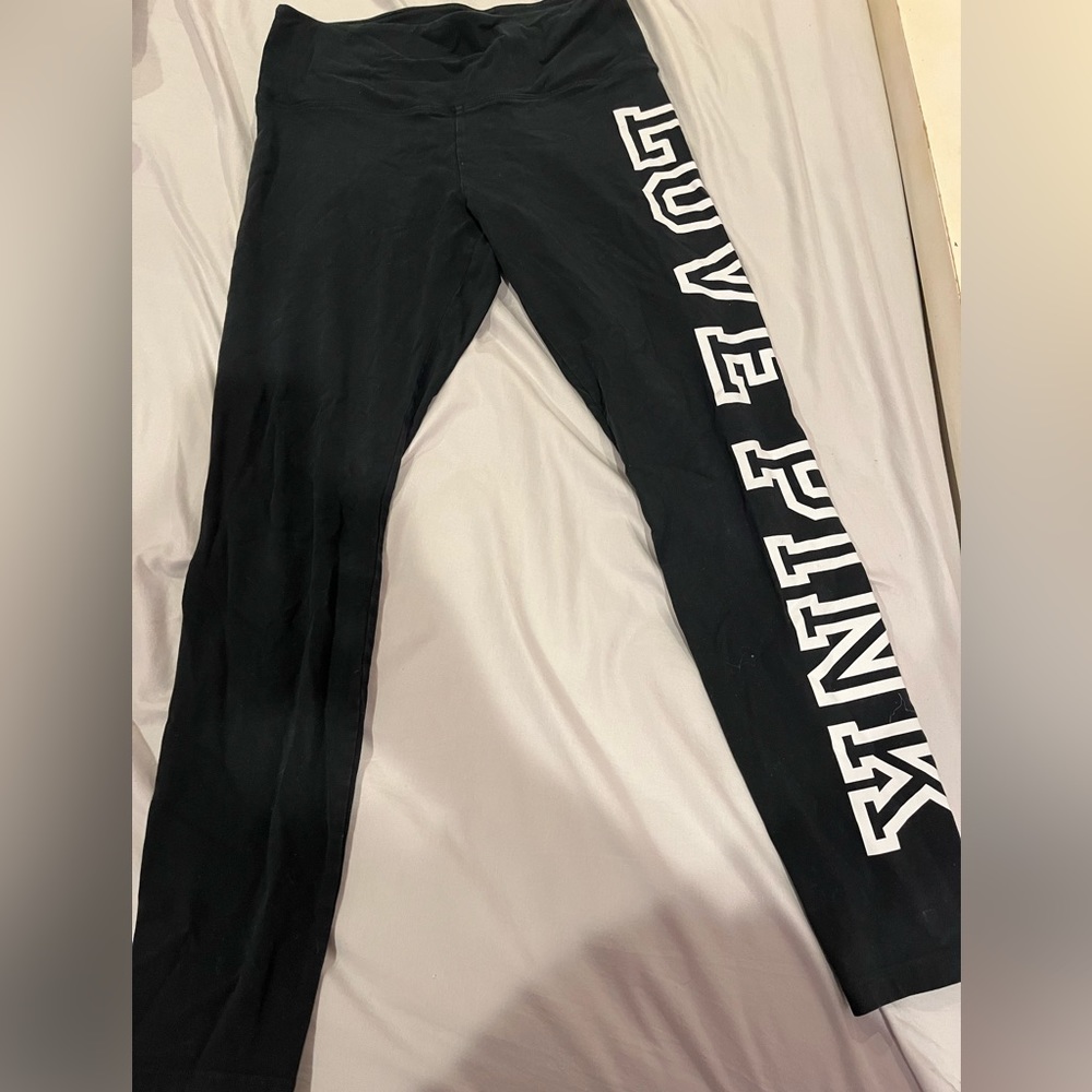 Victoria’s Secret PINK high waisted, full length leggings
